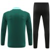 Manchester United Sweat d'Entraînement Quarter-Zip 2024-25 Verte Pour Homme